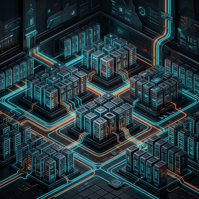 3D Server Infrastructure